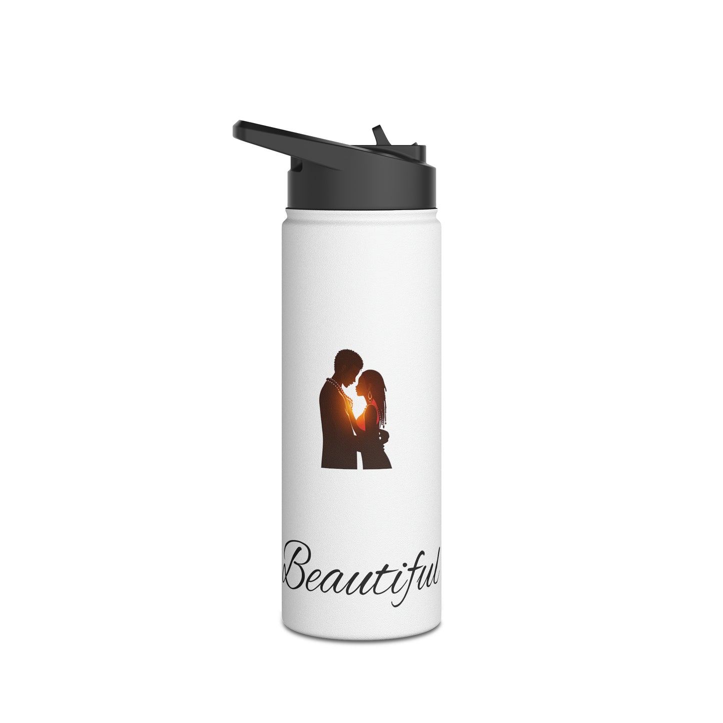 Stainless Steel Water Bottle, Standard Lid