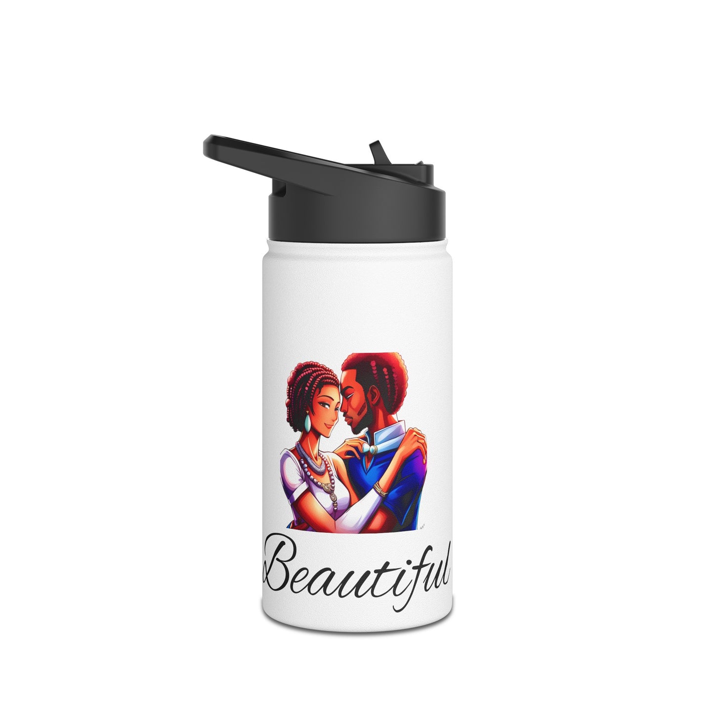 Stainless Steel Water Bottle, Standard Lid