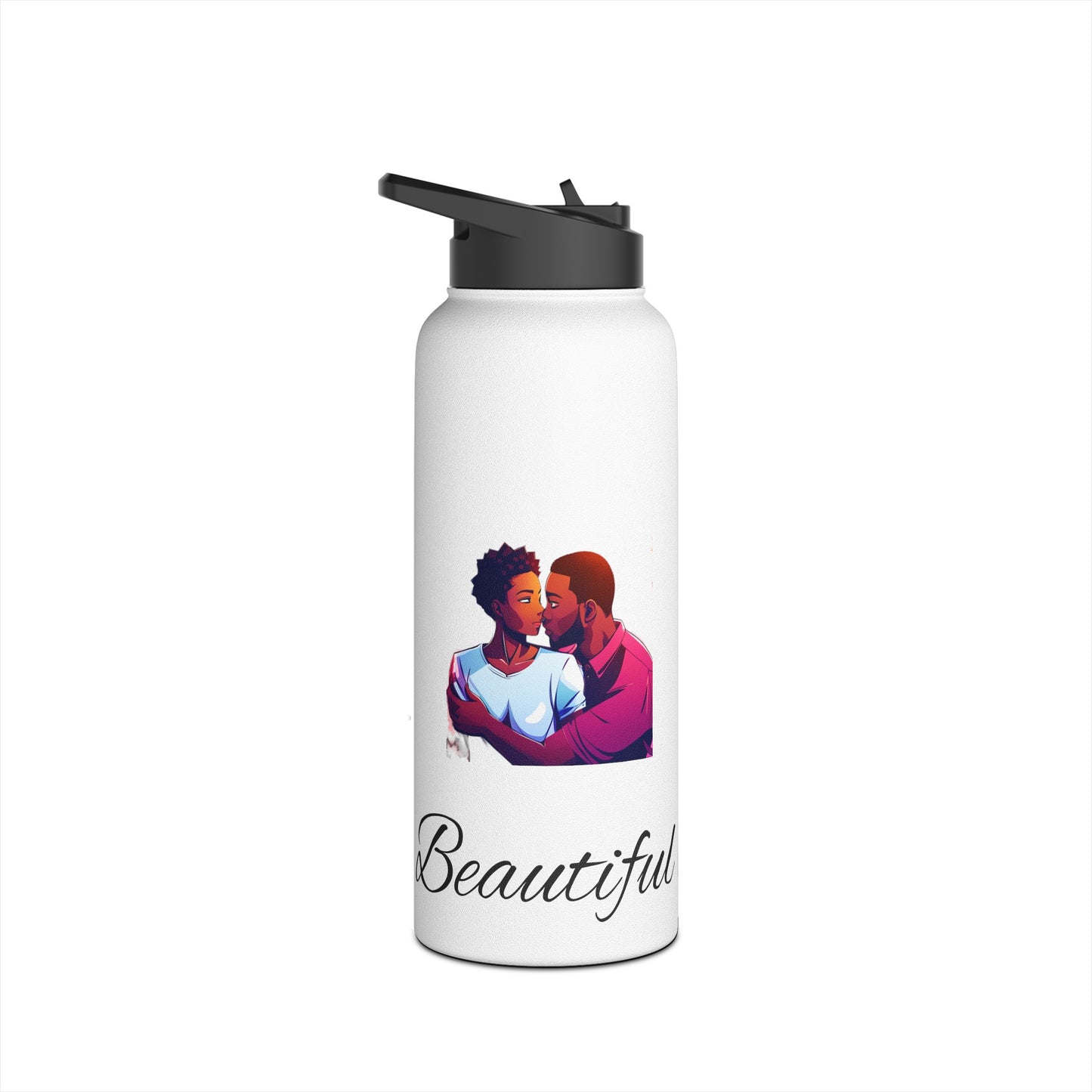 Stainless Steel Water Bottle, Standard Lid
