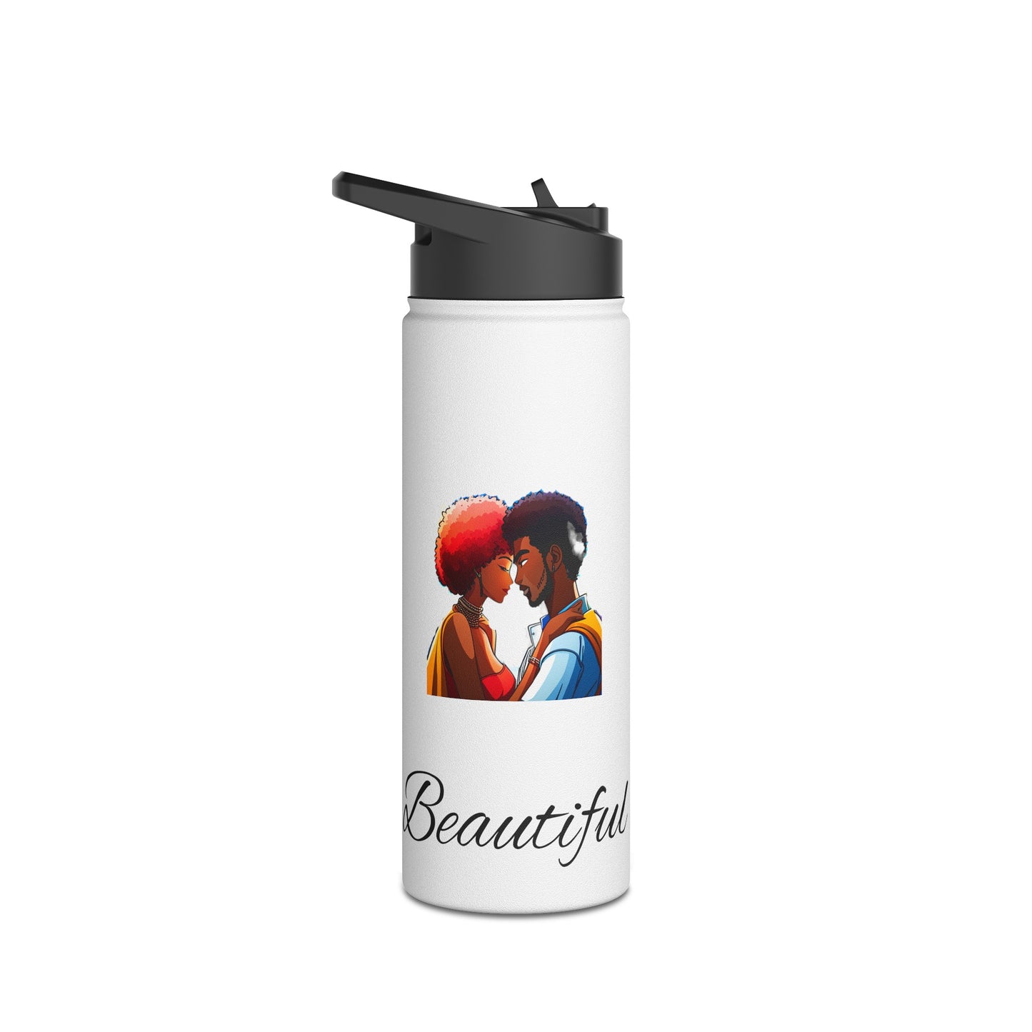 Stainless Steel Water Bottle, Standard Lid