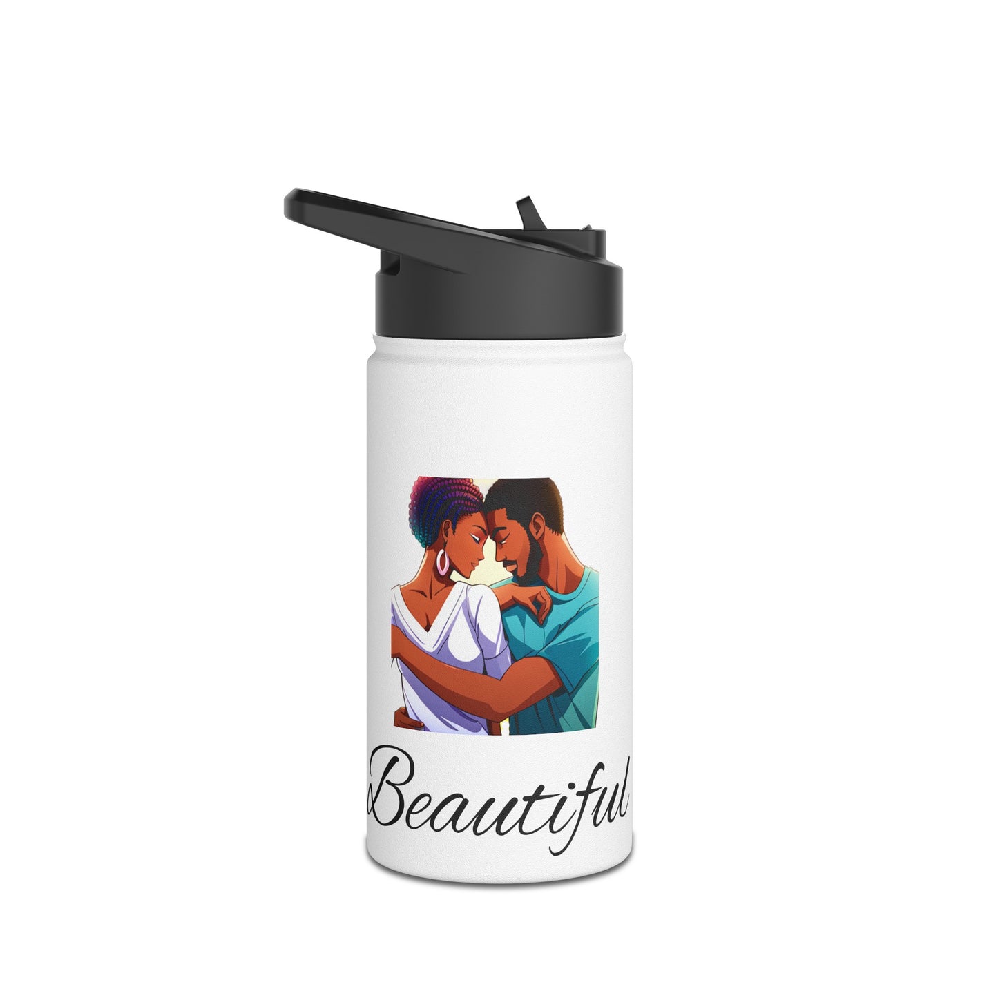 Stainless Steel Water Bottle, Standard Lid