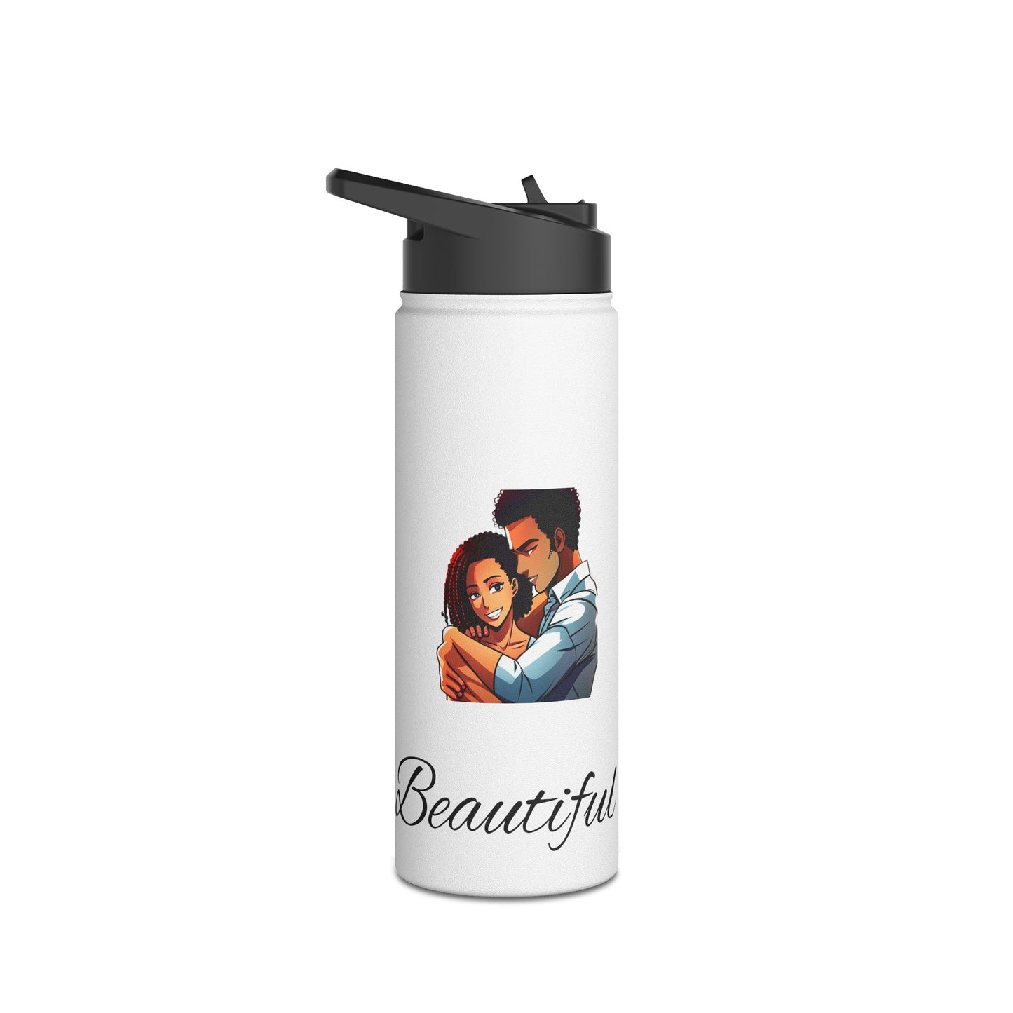 Stainless Steel Water Bottle, Standard Lid
