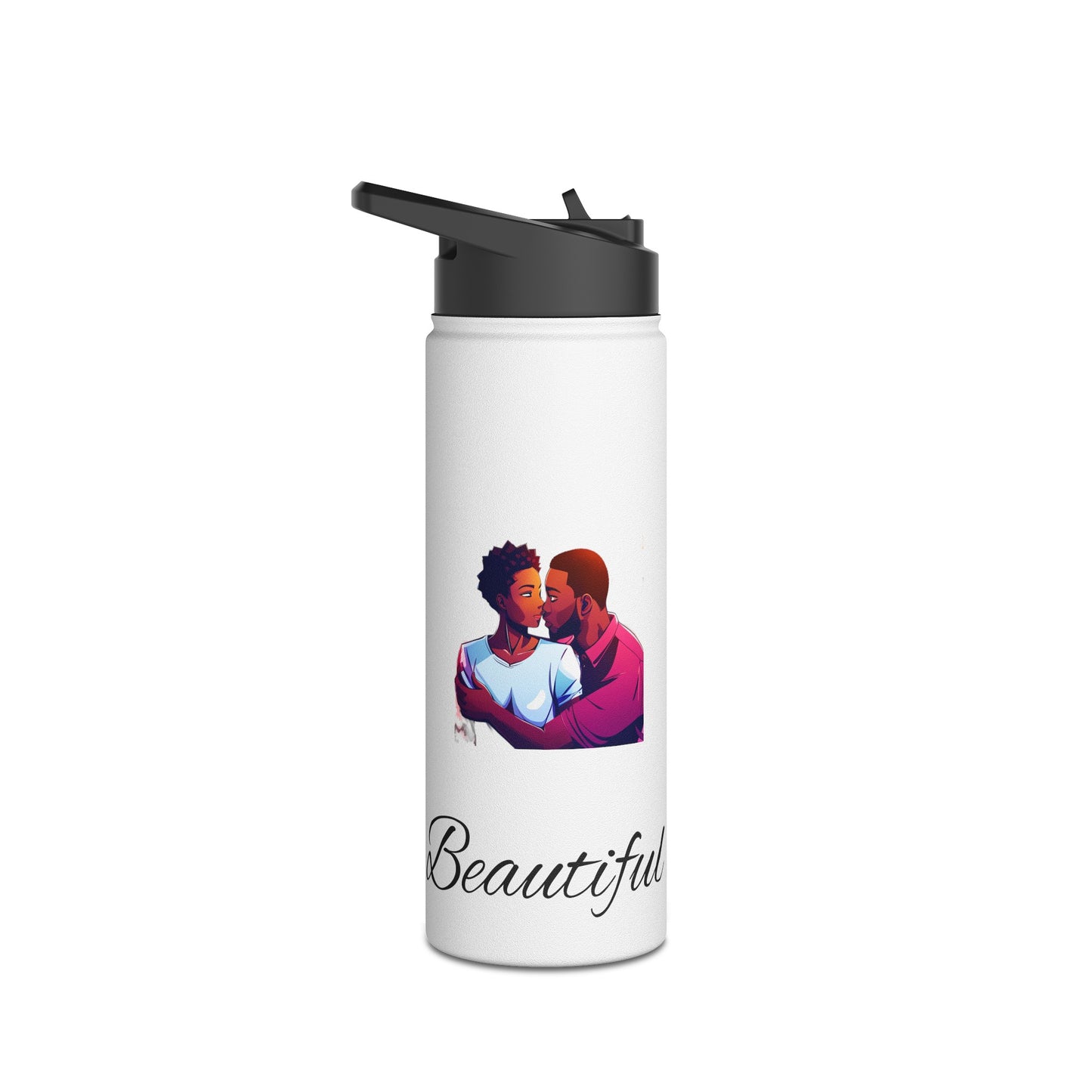 Stainless Steel Water Bottle, Standard Lid