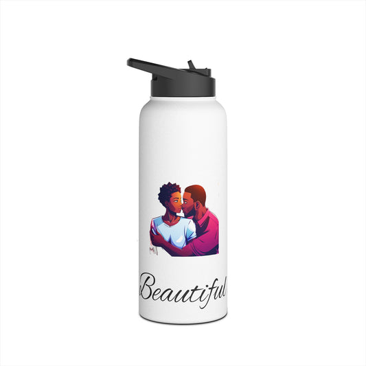 Stainless Steel Water Bottle, Standard Lid