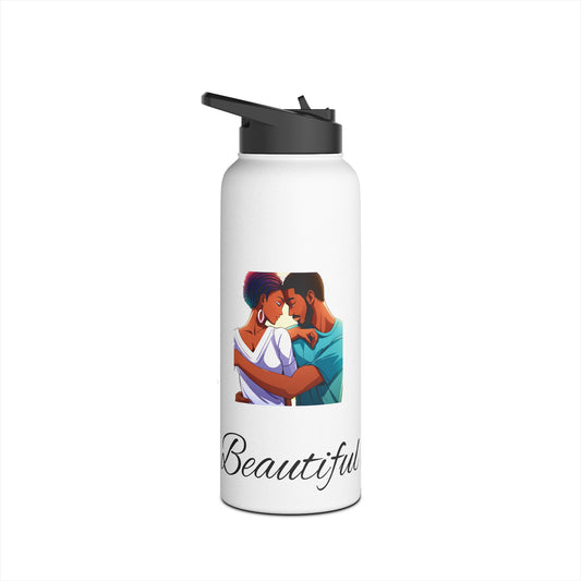 Stainless Steel Water Bottle, Standard Lid