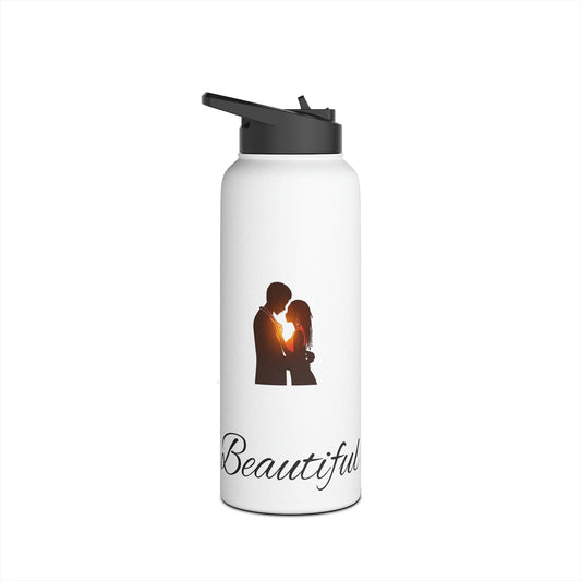 Stainless Steel Water Bottle, Standard Lid