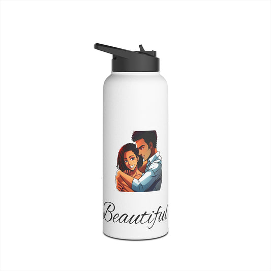 Stainless Steel Water Bottle, Standard Lid
