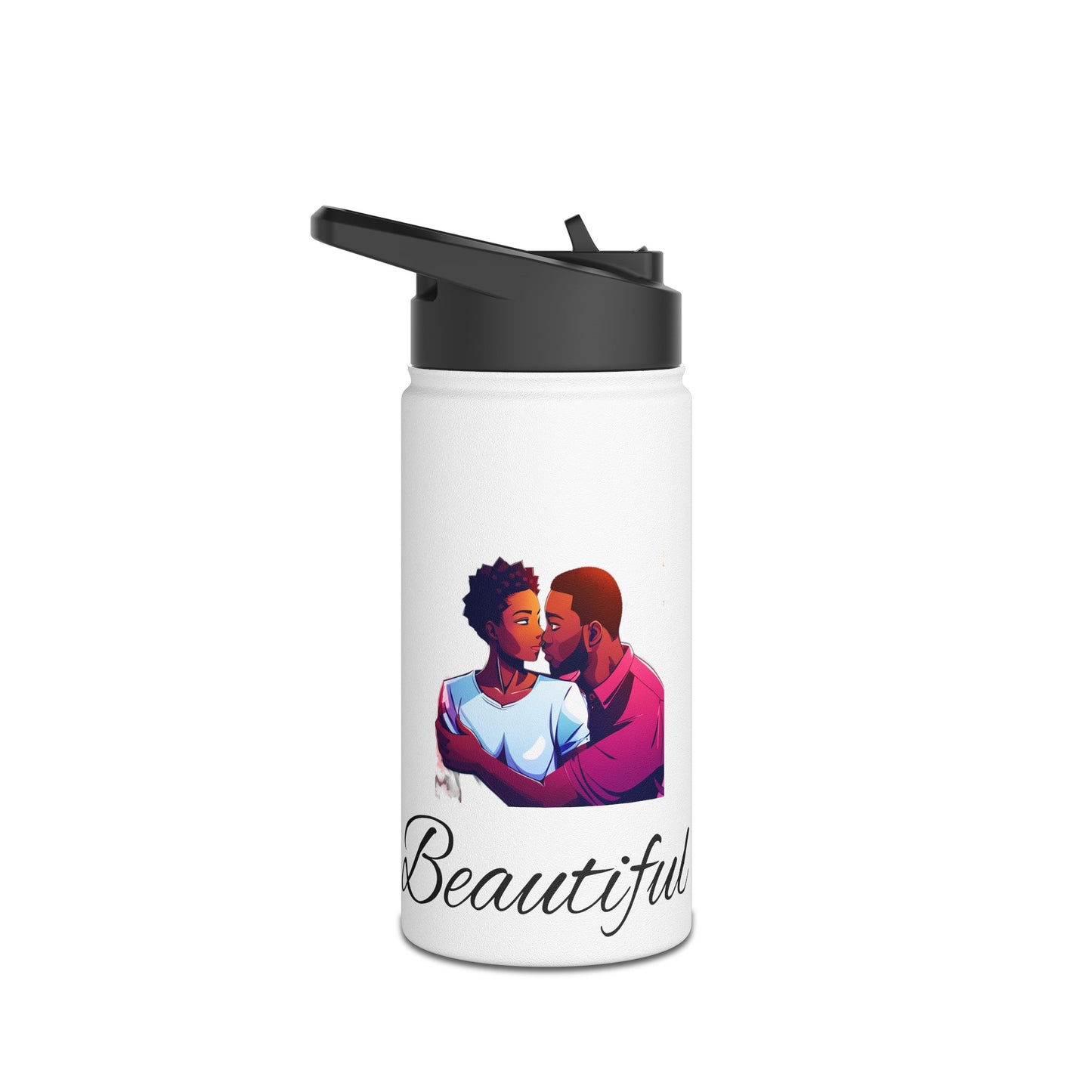 Stainless Steel Water Bottle, Standard Lid