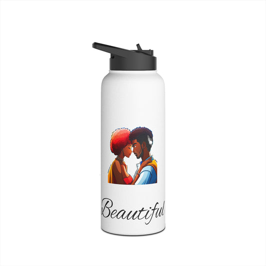 Stainless Steel Water Bottle, Standard Lid