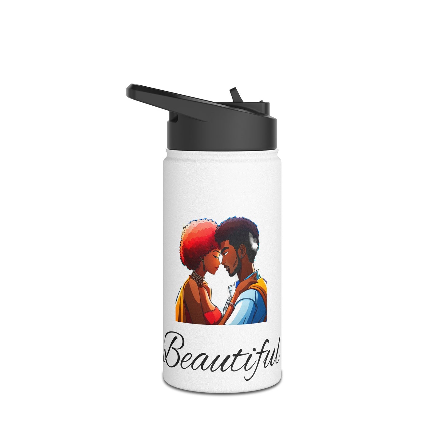 Stainless Steel Water Bottle, Standard Lid