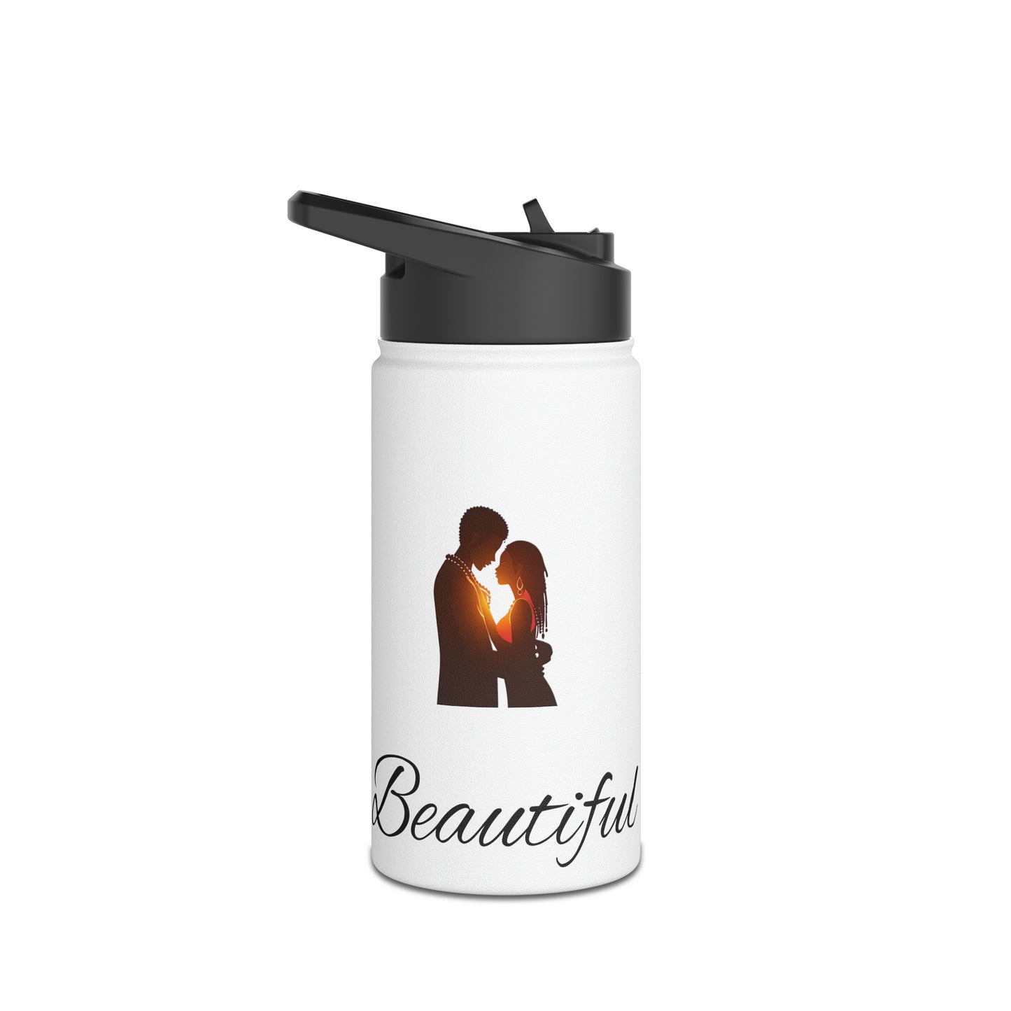 Stainless Steel Water Bottle, Standard Lid