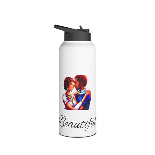 Stainless Steel Water Bottle, Standard Lid