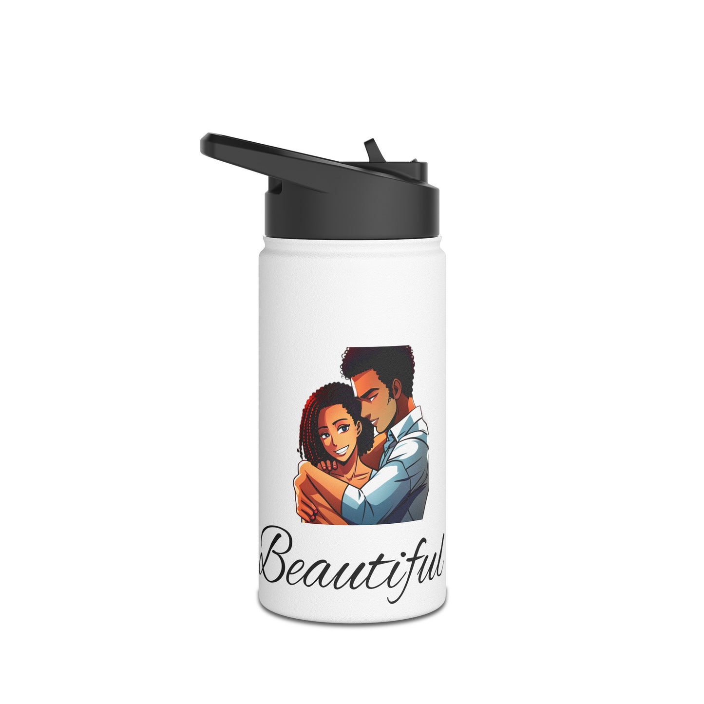 Stainless Steel Water Bottle, Standard Lid
